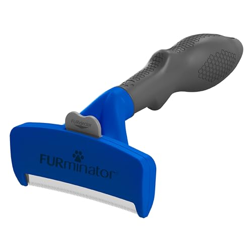 FURminator Large Dog Undercoat deShedding Tool for Long Hair, Reduces Loose Hair From Shedding