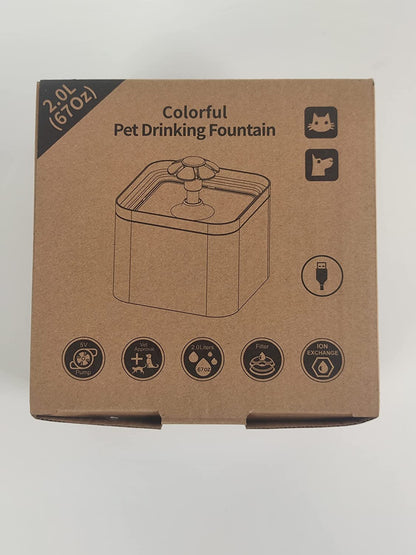 Pet Water Fountain(Orange)