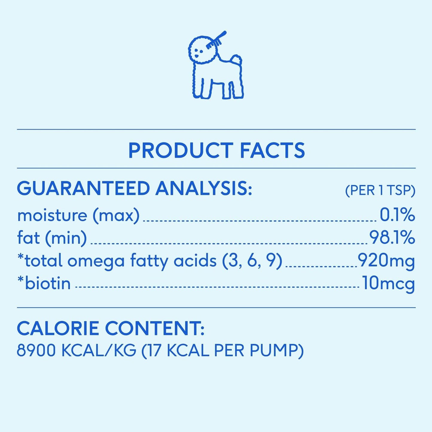 Native Pet Omega 3 Fish Oil for Dogs - Made with Wild Alaskan Salmon Oil with Omega 3 EPA DHA - Supports Itchy Skin + Mobility - Liquid Pump Is Easy to Serve - a Fish Oil Dogs Love! (8 Oz)