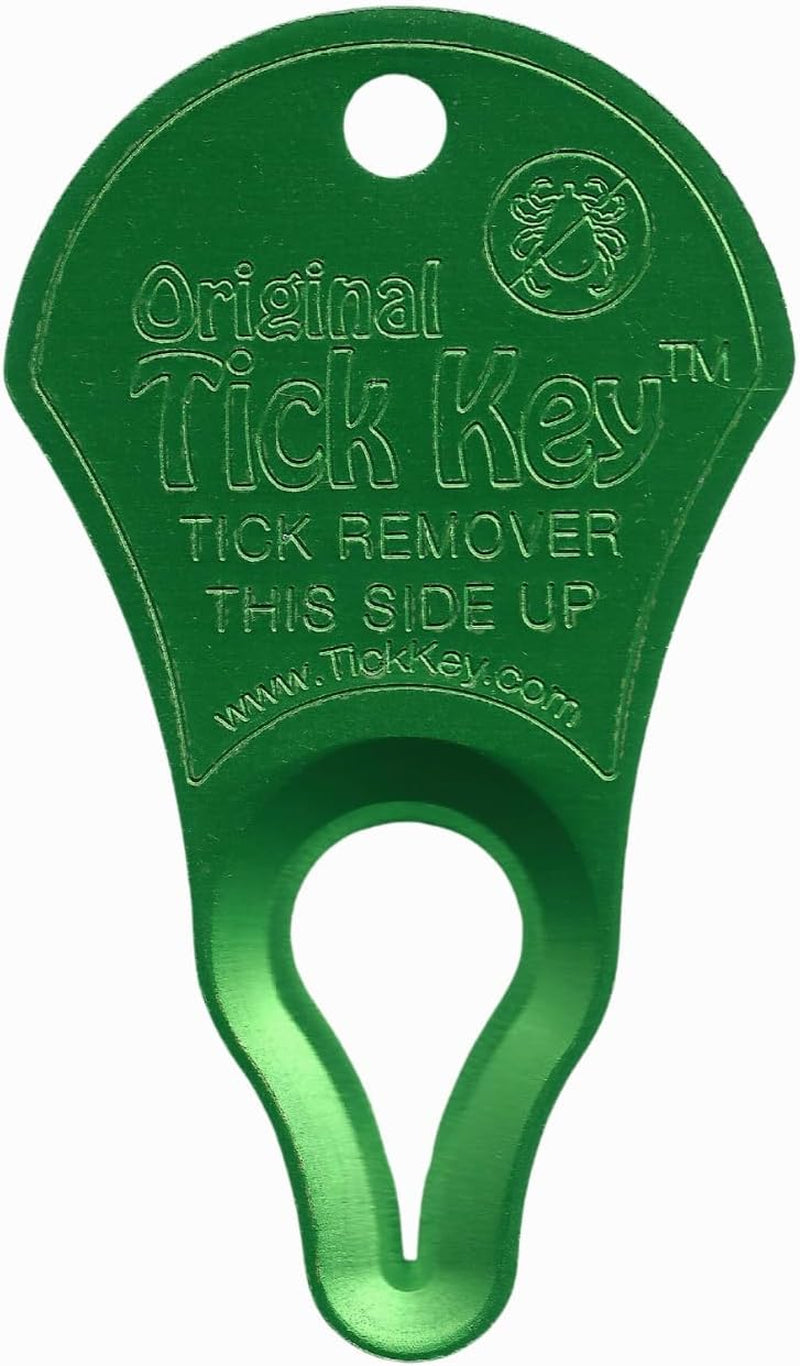 The Original Tick Key - Tick Detaching Device - Portable, Safe and Highly Effective Tick Detaching Tool (Assorted)