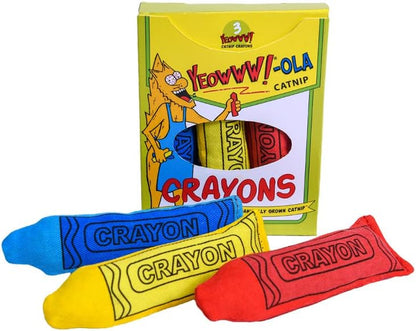 Yeowww! Catnip Crayon, 3 Count