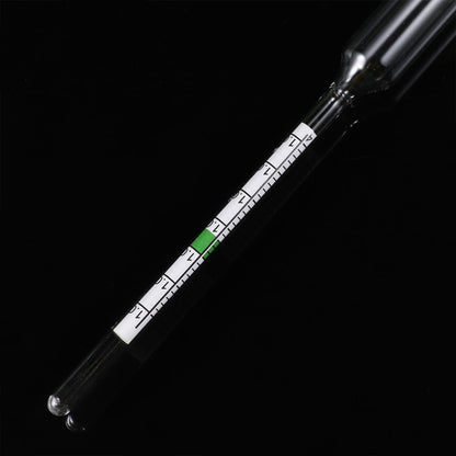 balacoo Aquarium Glass Hydrometer - 4 pcs Fish Tank Hydrometer with Thermometer Aquarium Glass Fish Tank Float Hydrometer