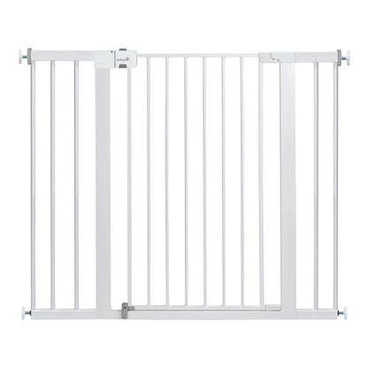 Safety 1St Extra Wide Baby Gate with Door: Premium Child Safety Gate, Extra Tall Baby Gate, Easy Installation, 36" Tall & Wide, Fits between 29" and 47"