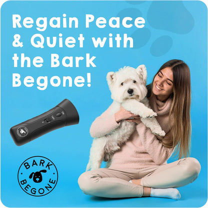 Automatic Bark Controller and Deterrent - Indoor and Outdoor Waterproof Rechargeable Dog Training Device - Works after Dog Is Trained Handheld Anti-Barking Device