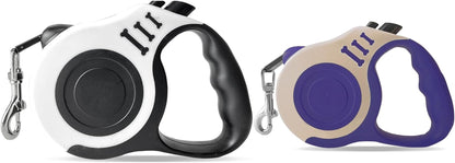 Retractable Dog Leash Automatic Telescopic Tractor Dog Tape, Pet Tape 10/16 FT Durable and Convenient, with Non-Slip Handle, Suitable for Small and Medium-Sized Dogs