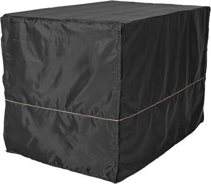 Midwest Homes for Pets Dog Crate Cover, Privacy Dog Crate Cover Fits Midwest Dog Crates, Crate Cover Only, Machine Wash & Dry, Black, 48-Inch