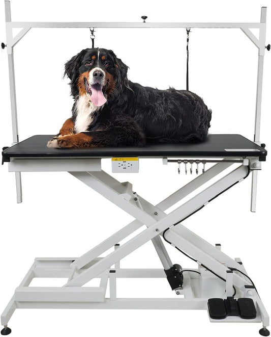 shernbao Pet Dog Grooming Table Electric & Heavy Duty 50in