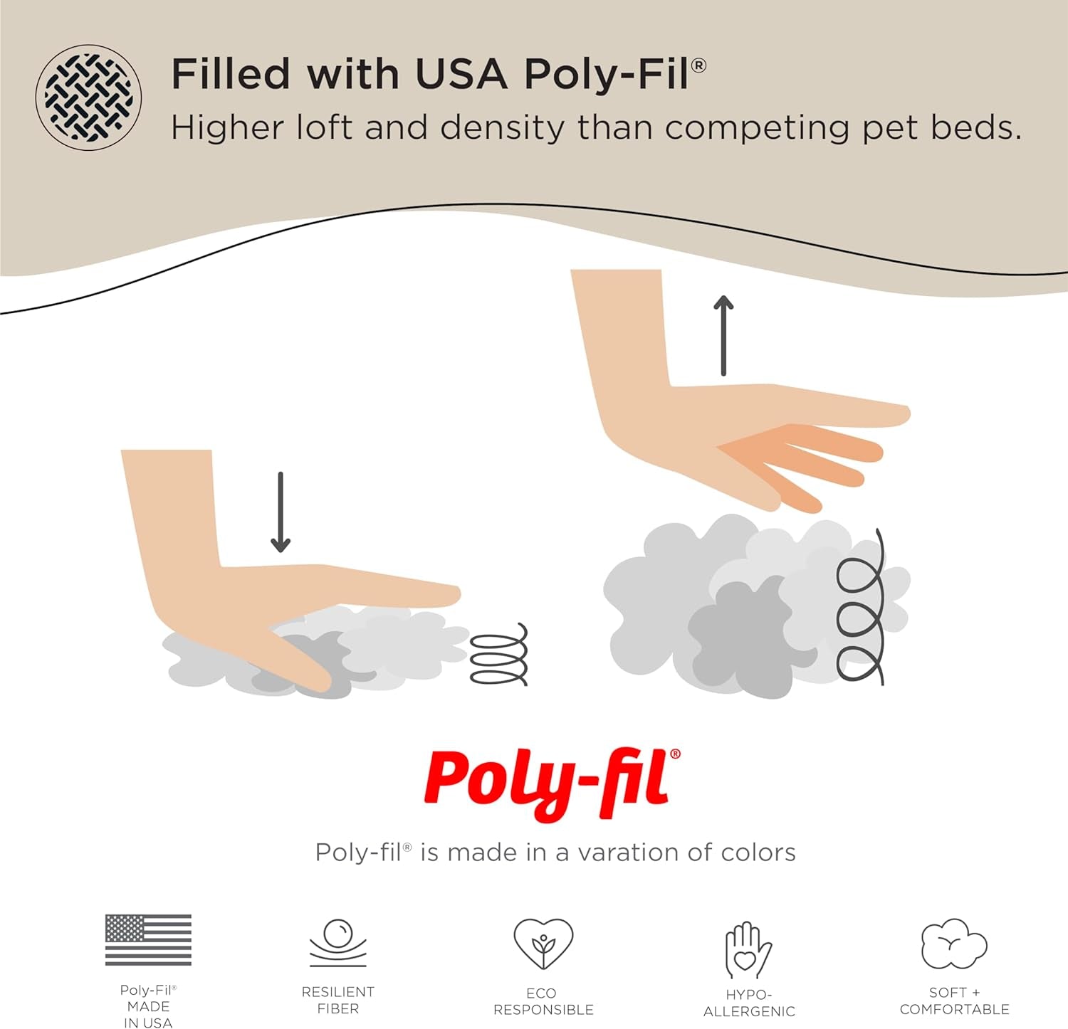 Best Friends by Sheri the Original Calming Donut Cat and Dog Bed in Lux Fur Oyster, Extra Large 45"