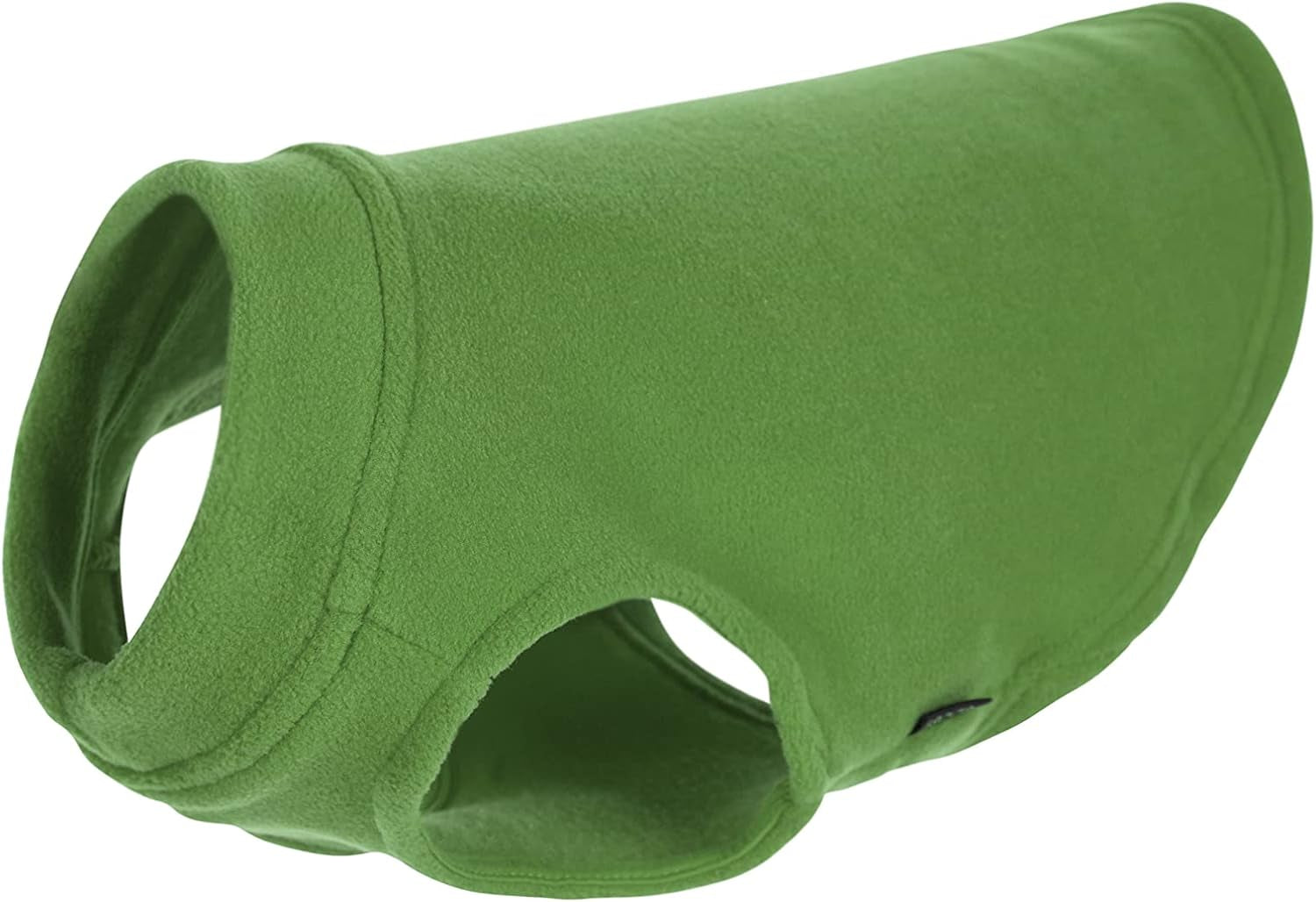 Gooby Stretch Fleece Vest Dog Sweater - Grass Green, Small - Warm Pullover Fleece Dog Jacket - Winter Dog Clothes for Small Dogs Boy - Dog Sweaters for Small Dogs to Dog Sweaters for Large Dogs