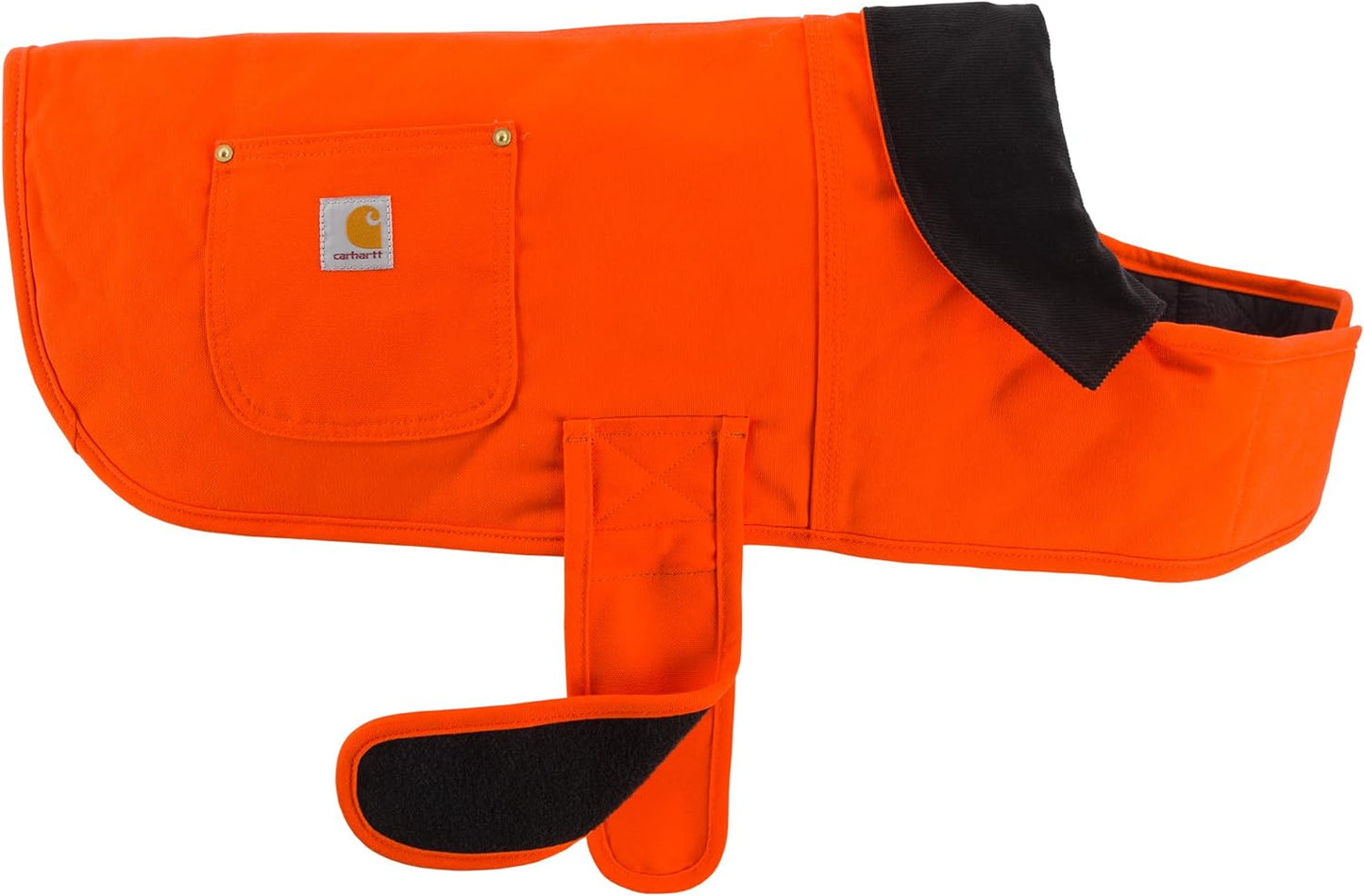 Carhartt Firm Duck Insulated Dog Chore Coat Hunter Orange/Brass, Medium