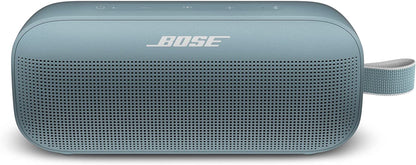 Bose SoundLink Flex Bluetooth Speaker, Portable Speaker with Microphone, Wireless Waterproof Speaker for Travel, Outdoor and Pool Use, Stone Blue