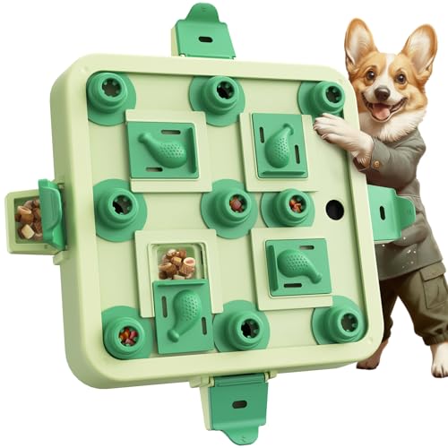 KADTC 3-Level Dog Chess Puzzle Toy, Brain & Mental Stimulation, Smart Dogs