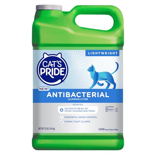 Cat's Pride Antibacterial Litter, Odor-Eliminating Scented 12lb