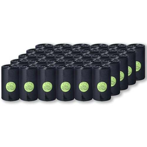 DREAM&GLAMOUR Dog Poop Bags,300 Count | value pack,Strong Poop Bags for Dogs,15 Rolls,20 Doggy Bag Per Roll,Each Measures 9 x 13 Inches,Guaranteed Leak-Proof