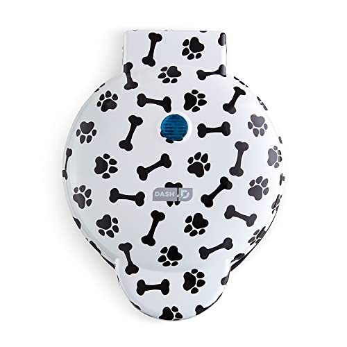 Dash Express Dog Treat Maker - DIY Bone-Shaped Treats - Personalized Dog Gifts - Easy to Clean - 8 Bones, White