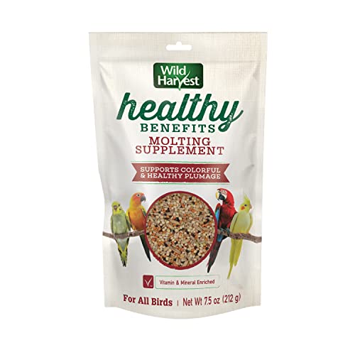 Wild Harvest Healthy Benefits Molting Supplement for All Birds 7.5 oz