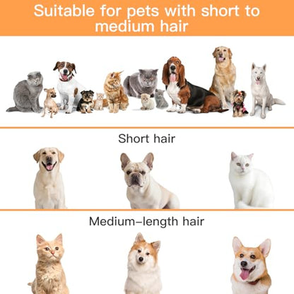 AIRROBO Dog Grooming Vacuum Kit,12000Pa Strong Pet Vacuum for Shedding,Grooming Hai,Quiet,PG100,2L Large Capacity