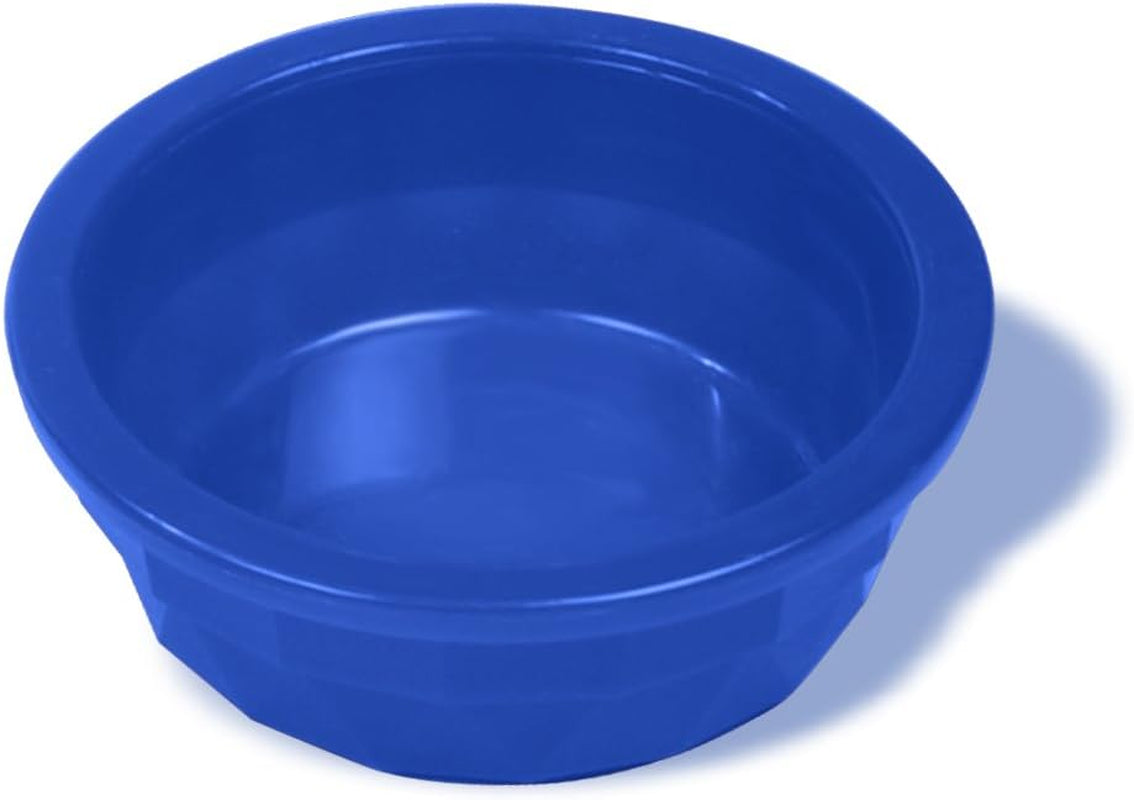 Van Ness Pets Crock Style Heavyweight Translucent Medium Bowl, 20 OZ Food/Water Dish