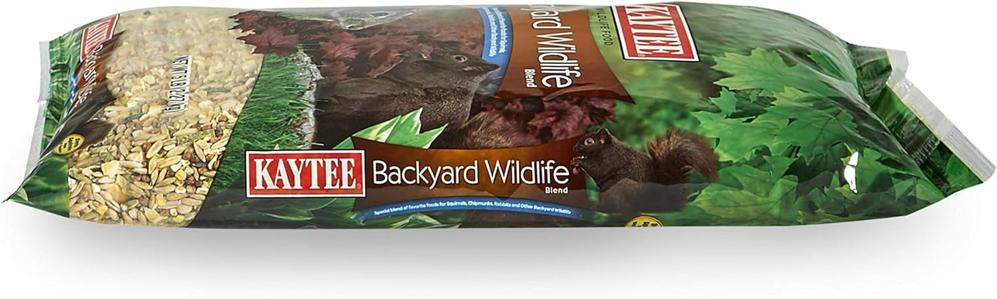 Kaytee Backyard Wildlife Food Blend For Wild Squirrels, Chipmunks, Rabbits and Other Backyard Wildlife, 5 Pound