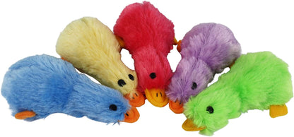 Multipet Plush Dog Toy Squeakers and Crinkle (Teletubbies (4 Pack))