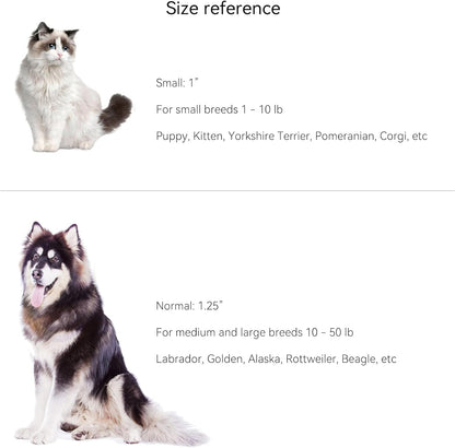 QR Code Tag, Modifiable Online Profile Page, Multiple Emergency Contact, Silent Silicone Cat Tag, Lightweight, No Jinging, Collar Accessories, Personalized Cat Tag (Small Breeds - 1", Purple)