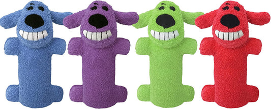 Multipet International Original Loofa Dog Mini 6-Inch Dog Toy (Assorted Colors)