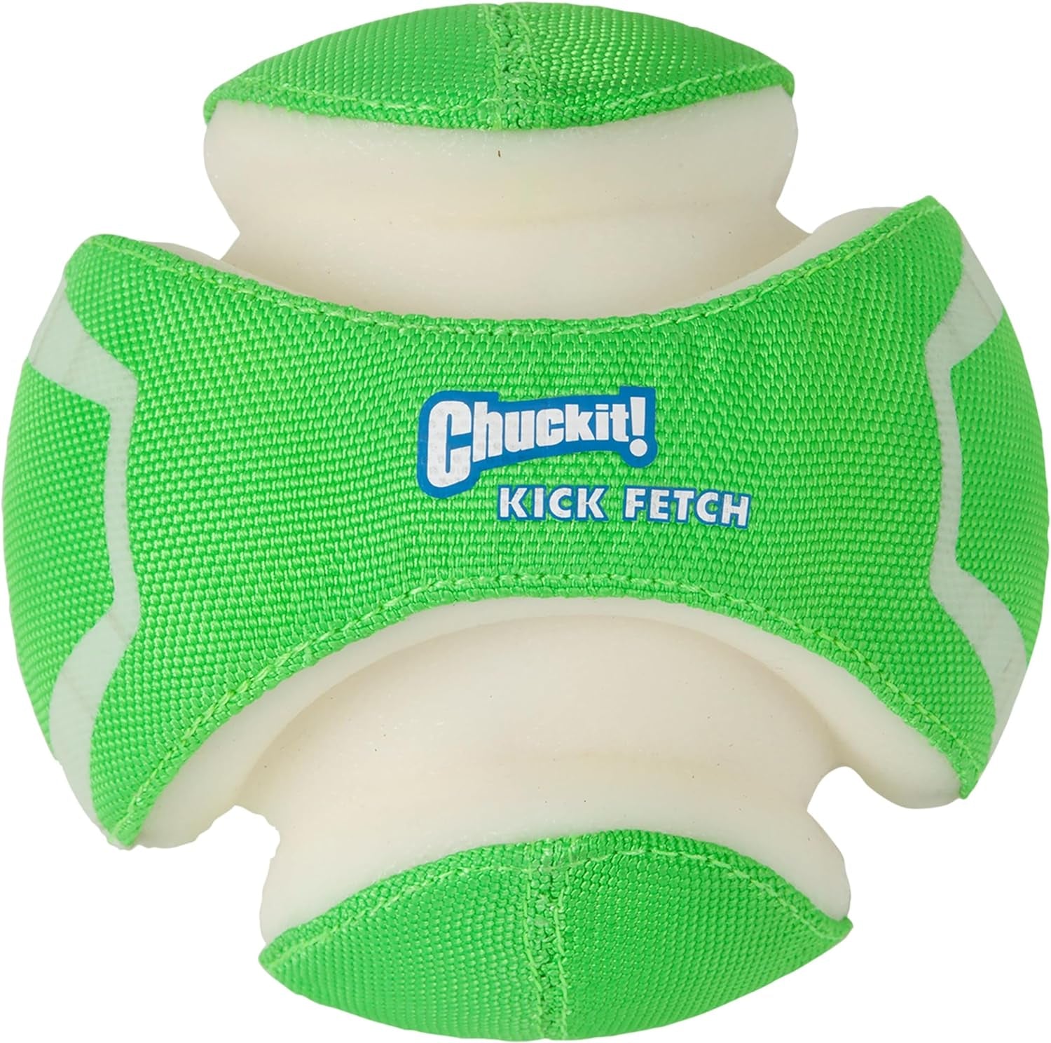 Chuckit! Kick Fetch Dog Toy Ball, Glow in the Dark, Small