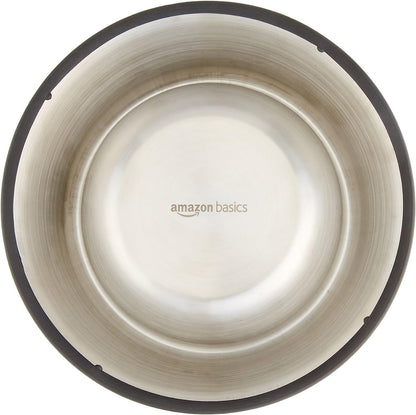 Amazon Basics Stainless Steel Dog Bowl, Single