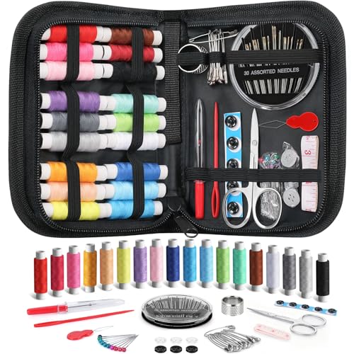 Coquimbo Sewing Kit for Adults, Christmas Stocking Stuffers for Teen Girls