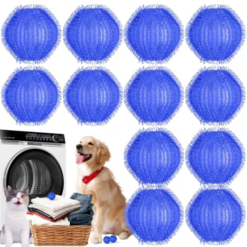 Pet Hair Remover for Laundry, Reusable Hair Catcher Balls for Pet Homes