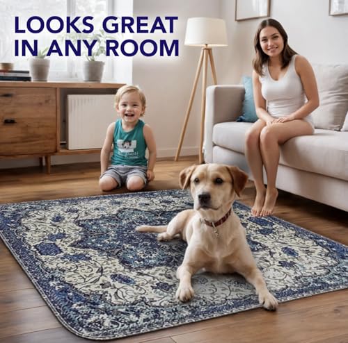 PUPIBOO Washable Pee Pads for Dogs and Cats - Super Absorbent Reusable Puppy Training Pads - 100% Waterproof, Leak-Proof & Non-Slip Whelping Pads for Pet Housebreaking