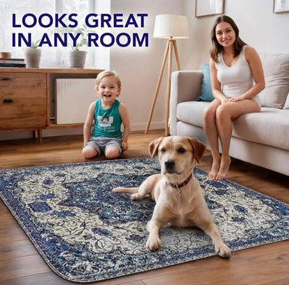 PUPIBOO Washable Pee Pads for Dogs and Cats - Super Absorbent Reusable Puppy Training Pads - 100% Waterproof, Leak-Proof & Non-Slip Whelping Pads for Pet Housebreaking