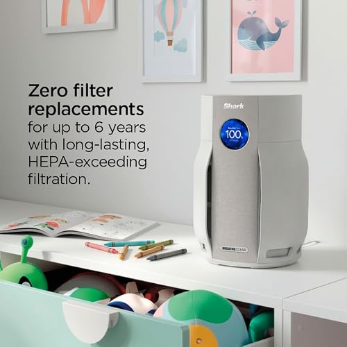 Shark BreatheClear Smart Air Purifier, HP162, Dove