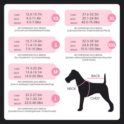 FUAMEY Recovery Suit for Dogs After Surgery,Soft Breathable Dog Bodysuit