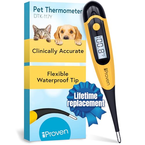 iProven Dog & Cat Thermometer for Fast and Accurate Fever Detection
