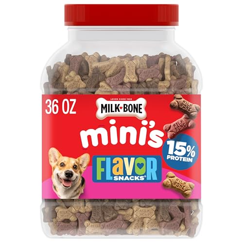 Milk-Bone Flavor Snacks Mini's Dog Treats, 36 Oz.