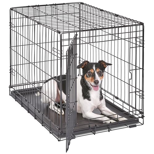 Midwest 30-Inch Single Door iCrate, for Medium Breeds, 21-40 lbs