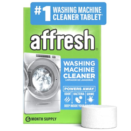 Affresh Washing Machine Cleaner, #1 Washing Machine Cleaner Tablet, 6 Count