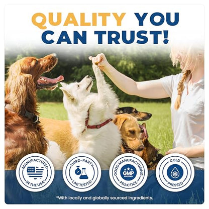 Jope Hip & Joint Supplement for Dogs Large, Medium, Small - Joint Chews w/UC-II® Collagen - Proven Better Than Glucosamine Chondroitin in Canine Health - Veterinarian Formulated, Omega 3 & Curcumin