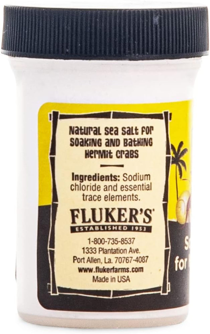 Fluker's Soaking Salt for Hermit Crabs, 2.4 oz