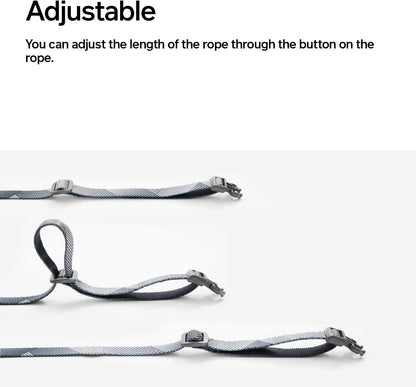 Pidan Cat Harness & Leash Set, Cats Escape Proof Adjustable Kitten Harness for Large Small Cats, Lightweight Soft Walking Travel Petsafe Harness Grey,Neck Girth 7.8'' 12.2'', Chest Girth 10.2'' 16.9''