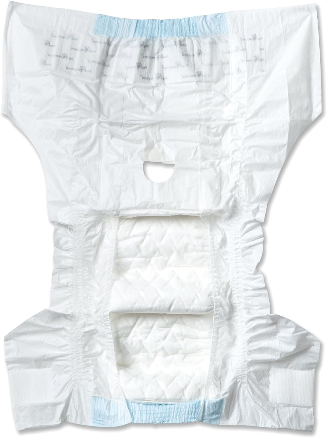 Paw Inspired 32Ct Disposable Dog Diapers | Female Dog Diapers Ultra Protection | Diapers for Dogs in Heat, Excitable Urination, or Incontinence (X-Small)