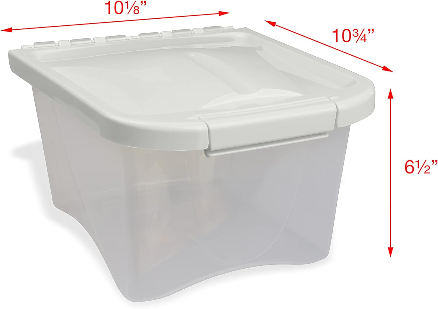 Van Ness 5-Pound Food Container with Fresh-Tite Seal (FC5) White