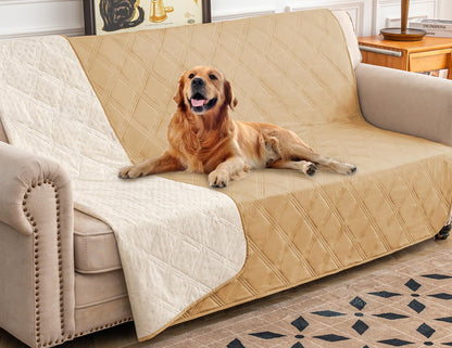 Ameritex Waterproof Dog Bed Cover Pet Blanket with Anti-Slip Back for Furniture Bed Couch Sofa