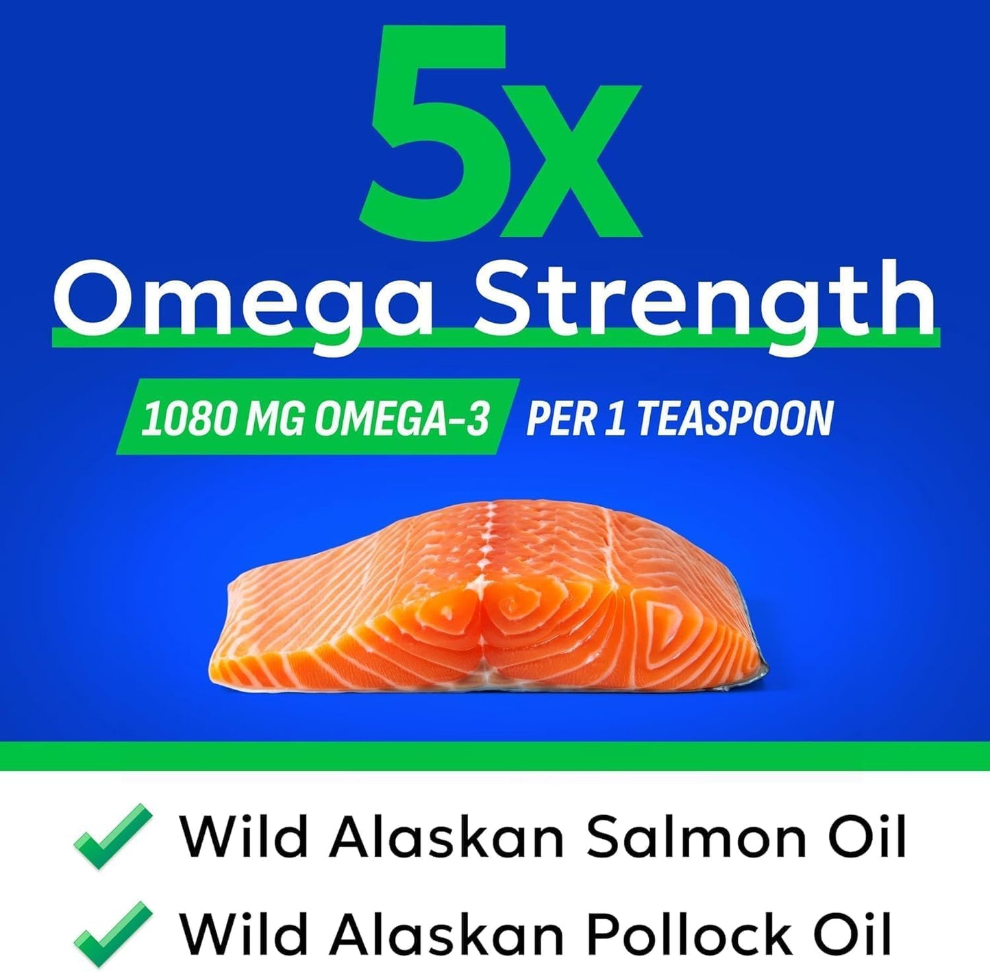 BARK&SPARK Omega 3 Fish Oil for Dogs - w/Wild Alaskan Salmon Oil for Dogs, Fish Oil Liquid Supplement for Pets, EPA+DHA Fatty Acids, Skin&Coat Support - Itch&Allergy Relief, Joint - Alaskan Salmon