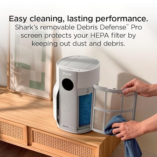 Shark BreatheClear Smart Air Purifier, HP162, Dove