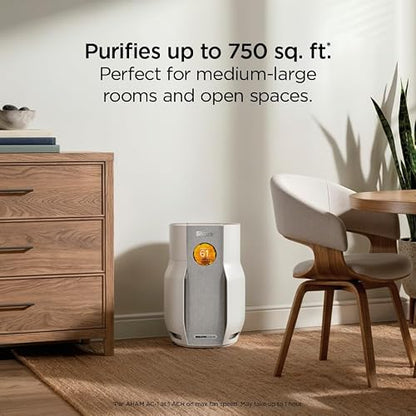 Shark BreatheClear Smart Air Purifier, HP162, Dove
