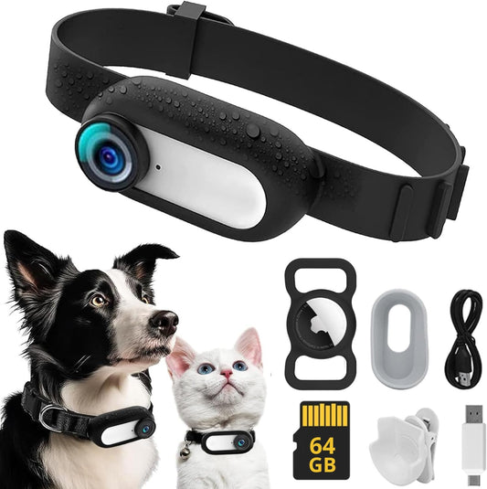 Cat Camera Collar Dog Pet Cam