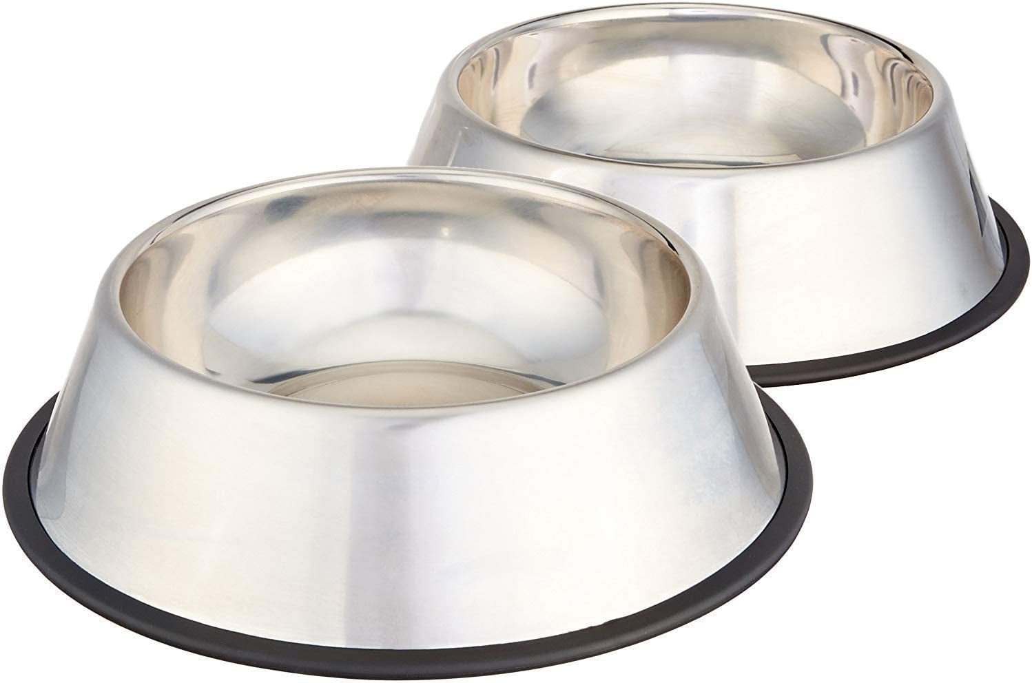 Amazon Basics Stainless Steel Dog Bowl, Single