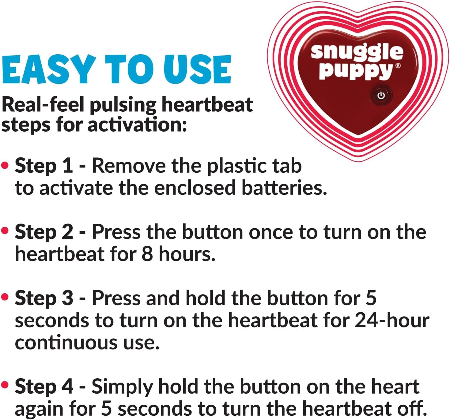 Smartpetlove Limited Edition - Original Snuggle Puppy Heartbeat Stuffed Toy for Dogs. Pet Anxiety Relief and Calming Aid, Comfort Toy for Behavioral Training in Sleeping Biscuit